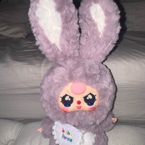 Baby three purple bunny